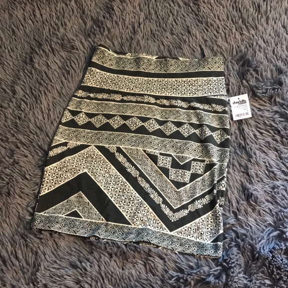 Olive Green Mini Skirt - Picture 1 of 1